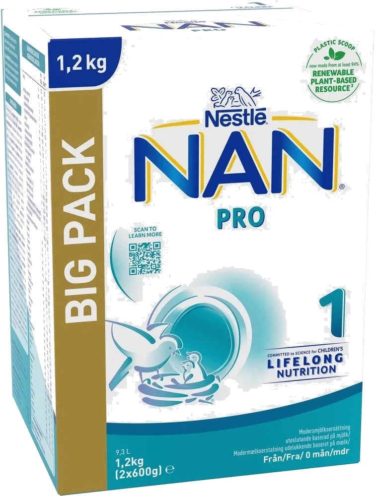 NAN Pro 1 Modersmjölkersättning Pulver 0M