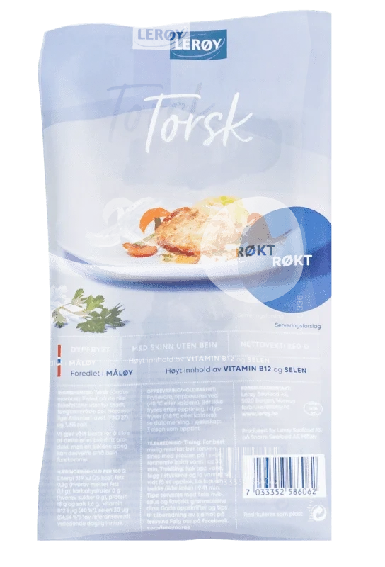 Lerøy Røkt Torsk 250g