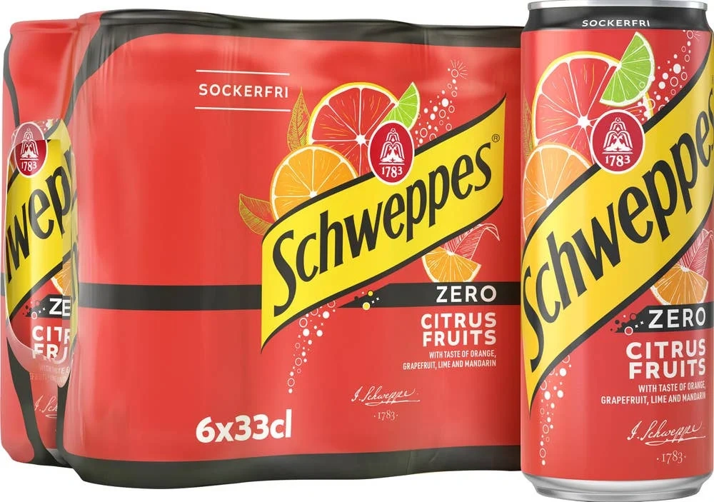 Citrus Fruits Zero 6x33cl