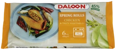 Vårrull m/ Kylling 600g Daloon