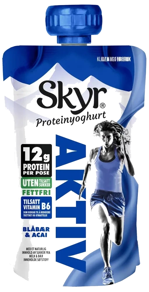 SKYR® Aktiv blåbær og acai