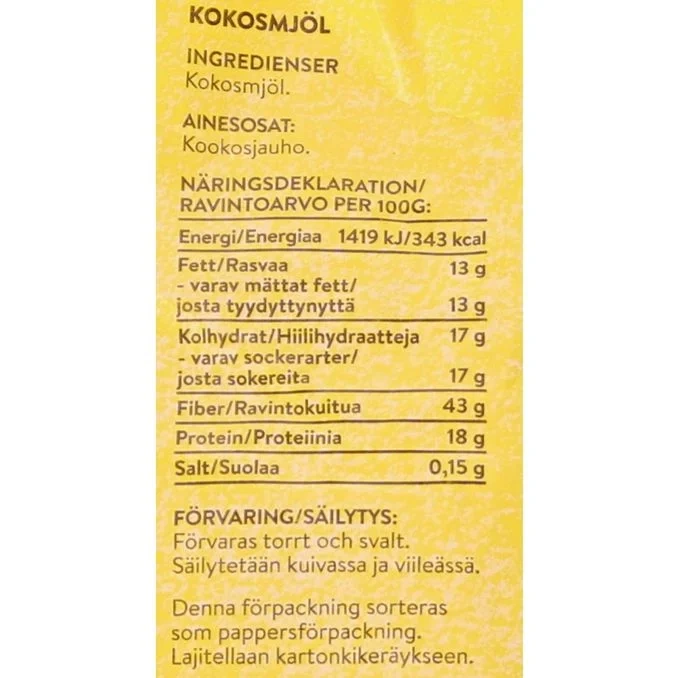 Kokosmjöl
