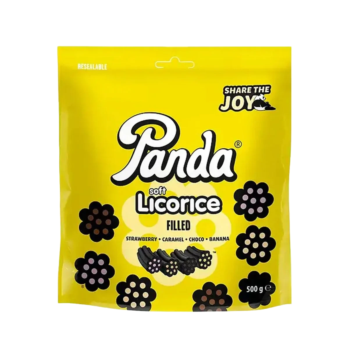 Panda Soft Licorice Filled 200g