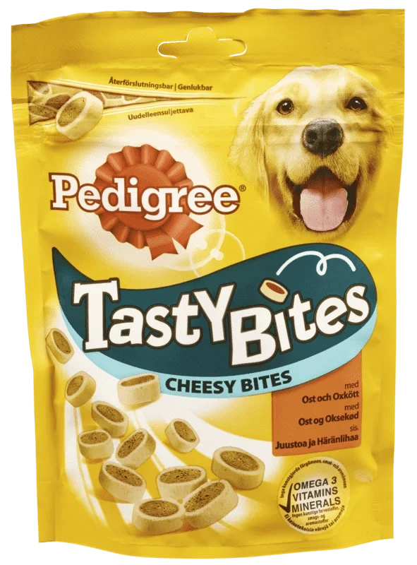 Hundgodis Tasty Bites Cheesy