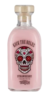 Kick The Rules Strawberry Tequila Cream 70cl Flaske 15%