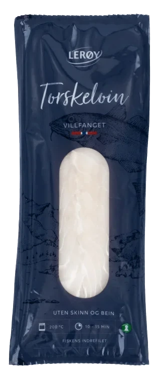 Torskeloin u/Skinn&Bein Ca300-550g Lerøy