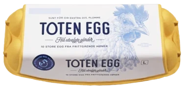 Egg 10pk Ferske, Store Toten Egg
