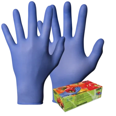 GRANBERG 624 - Engangshansker. Nitril. S. Indigo