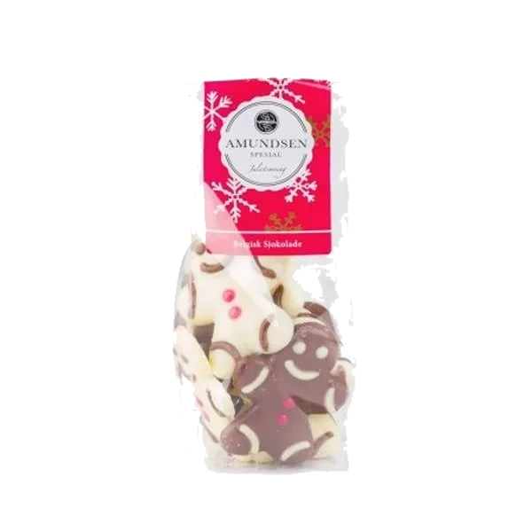 Belgisk Julesjokolade - Pepperkakefigurer