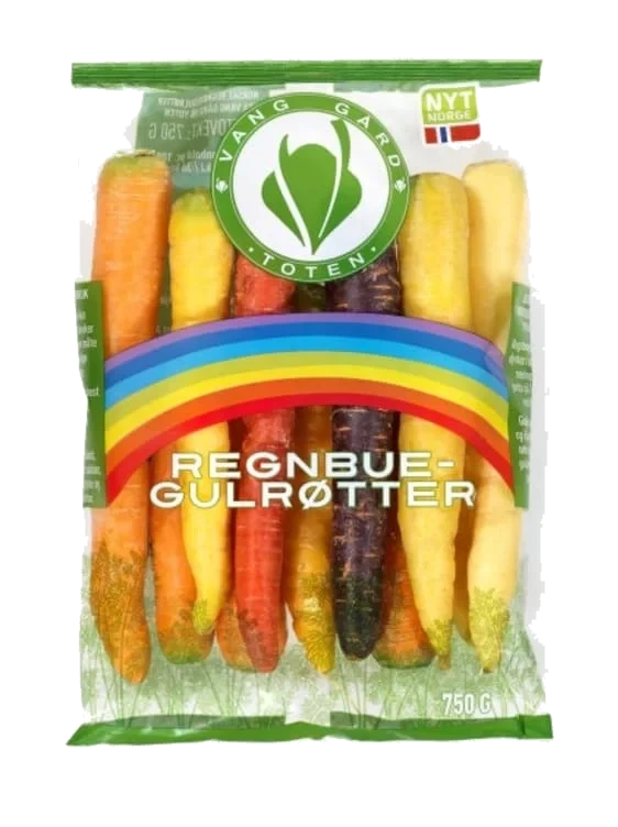 Gulrot Regnbue 750g Vang Gård