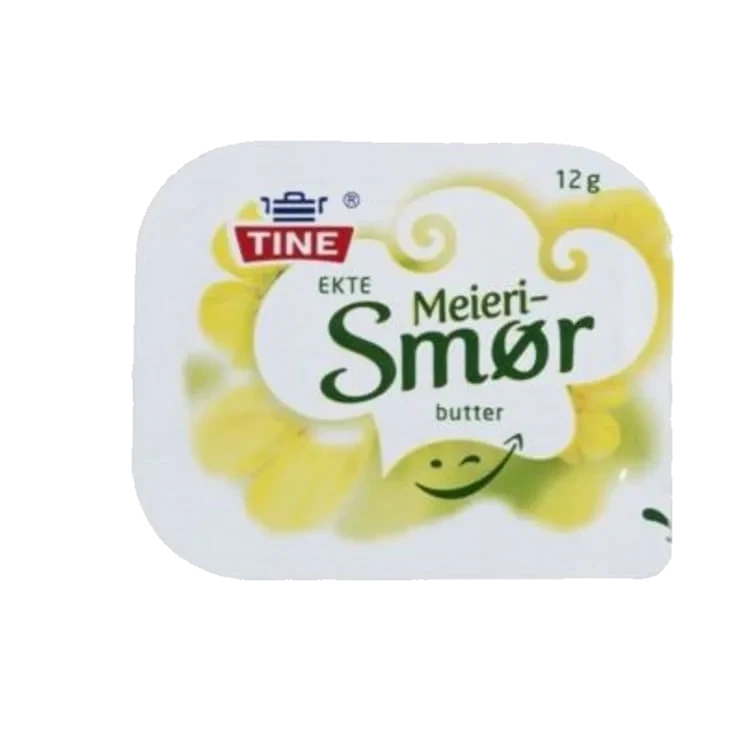 Meierismør Kuvert 12g Tine pr Kg