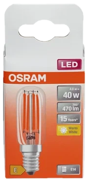 Led T26 40 Klar E14