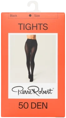 Tights 50 Den Black 40-44 Pierre Robert
