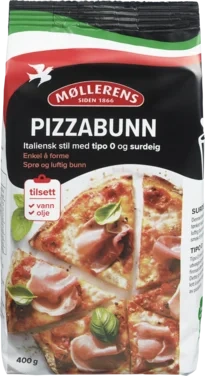 Pizzabunn Tipo 0 og Surdeig, 400g