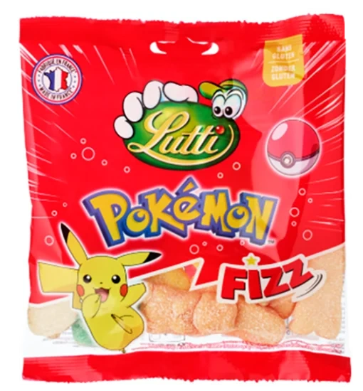 Lutti Pokemon Fizz 100g