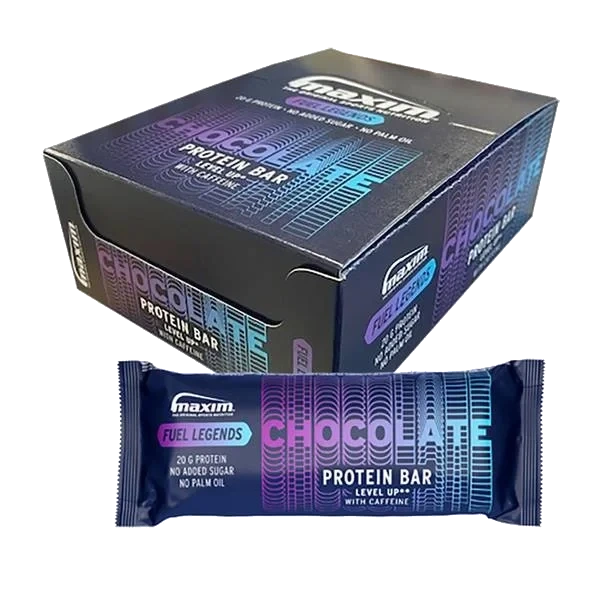 Fuel Legends Chocolate Proteinbar (Kartong 12 x 55g)