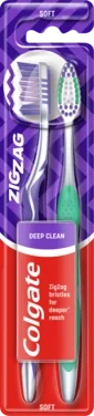 Colgate Zig Zag Soft Tannbørste 2pk