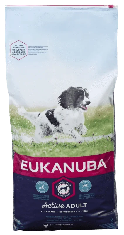 Dog Adult Medium 15 kg For Eukanuba