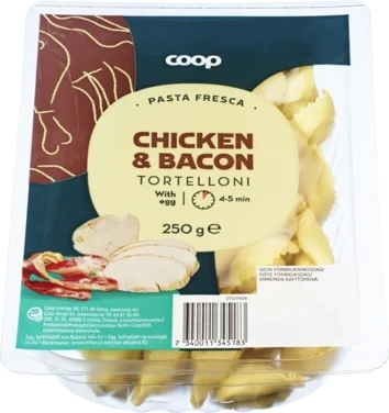 Tortelloni Chicken/bacon