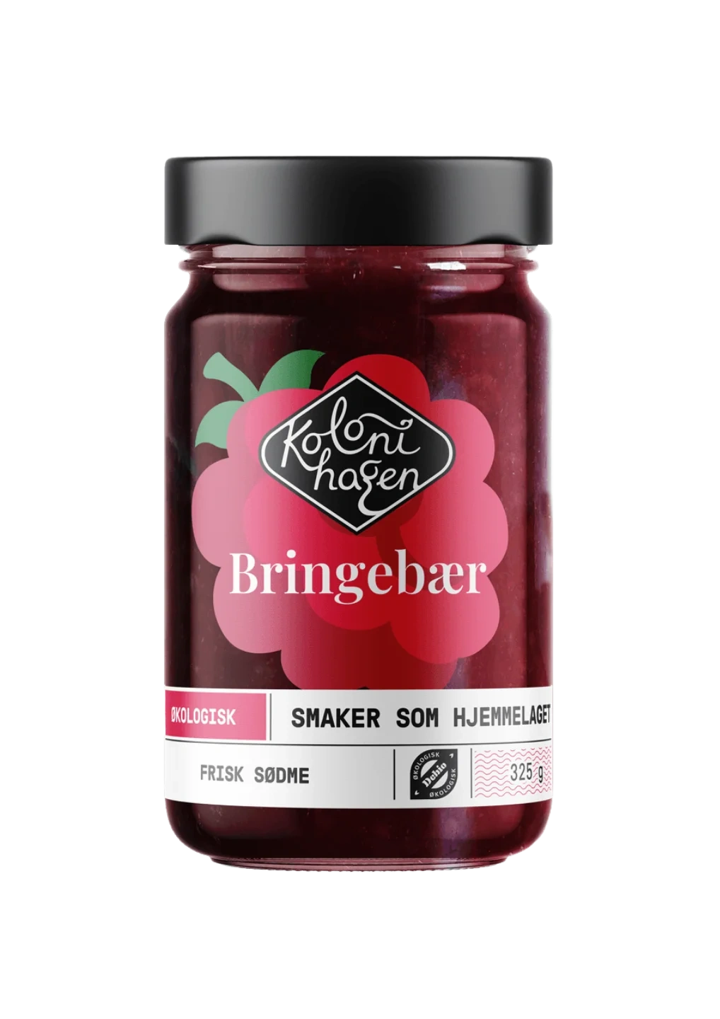 Bringebærsyltetøy økologisk 320 g