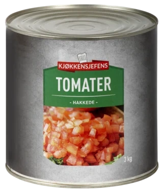 Tomater Hakkede 2550g Kjøkkensjefens