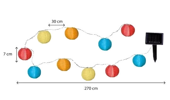 Solcellsslinga Festival Multi