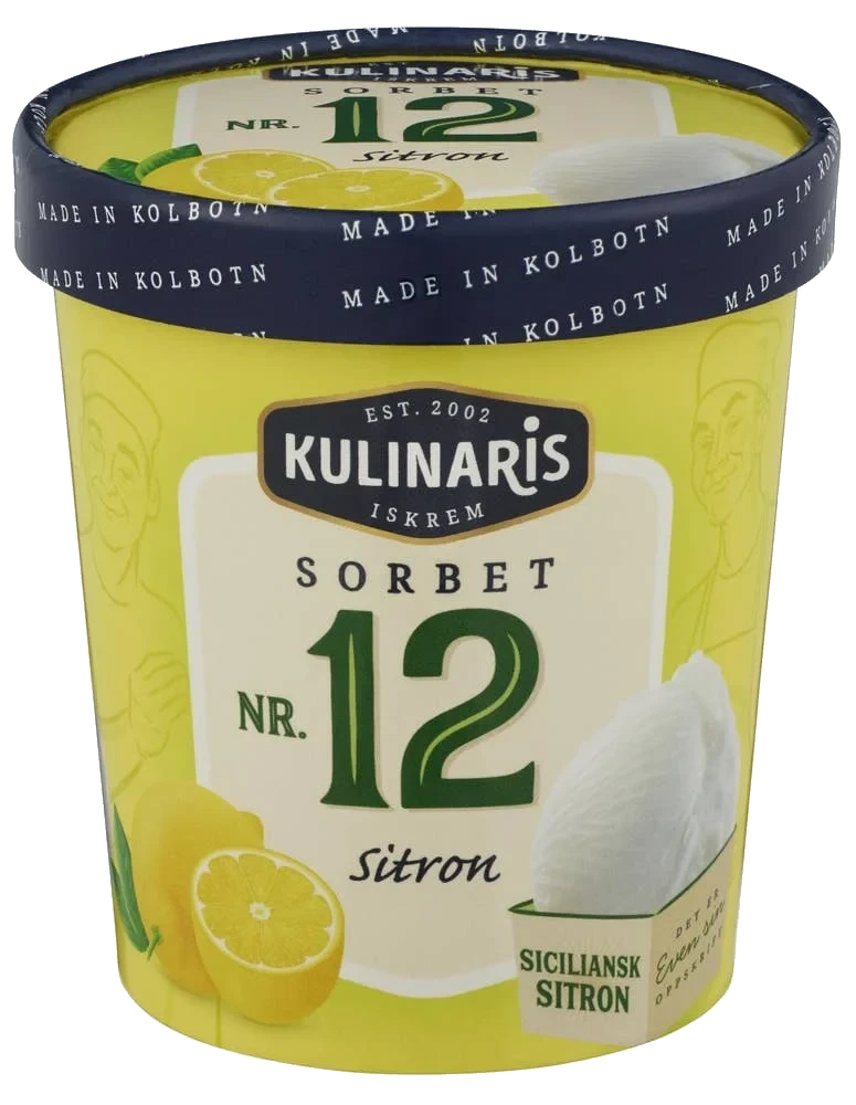 Nr. 12 sitronsorbet