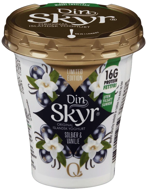 Skyr® Solbær & Vanilje Beger 160g