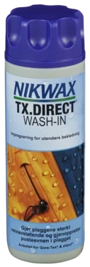 Tx Direct Wash In 300ml Impregnering av Bekledning Nikwax