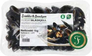 Blåskjell Ferske