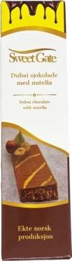 Dubai Sjokolade med Nutella 55g X 36stk