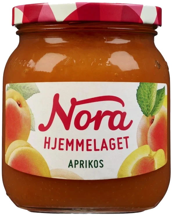 Aprikossyltetøy Hjemmelaget 400g Nora