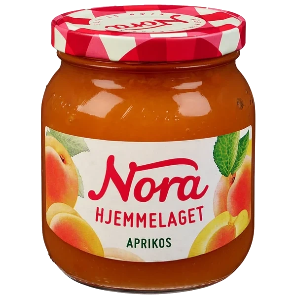 Aprikossyltetøy Hjemmelaget 400g Nora