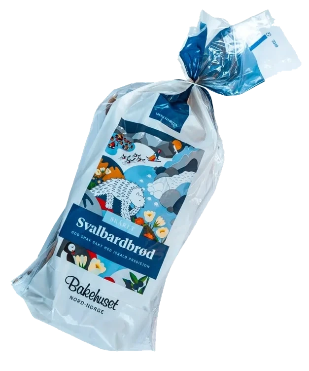 Svalbardbrød, Skåret 750g Bhnn
