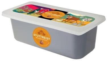 Brunostiskrem 4,5l Stuttreist