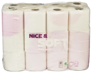 Nice & Soft Toilet Paper 24-pack 3 Ply