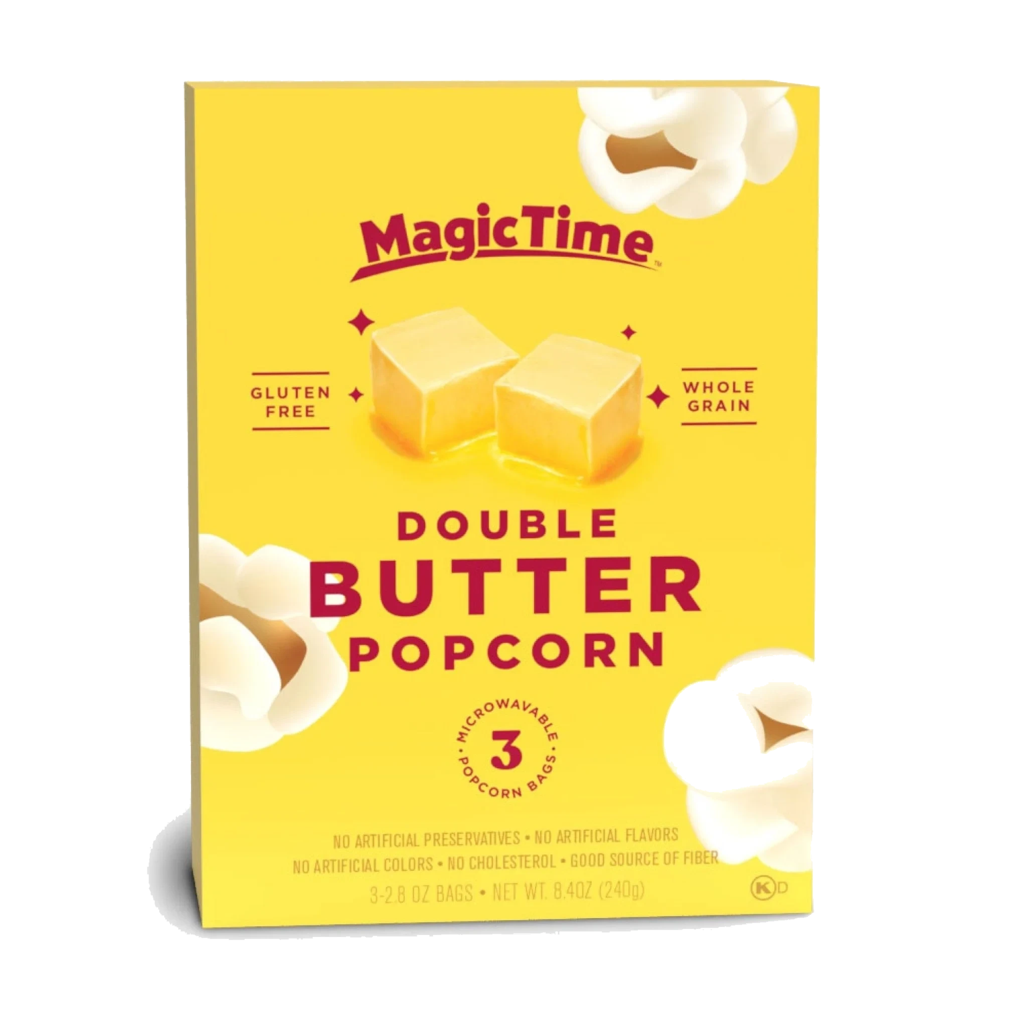 Magic Time Double Butter Popcorn 3-pack 240 g