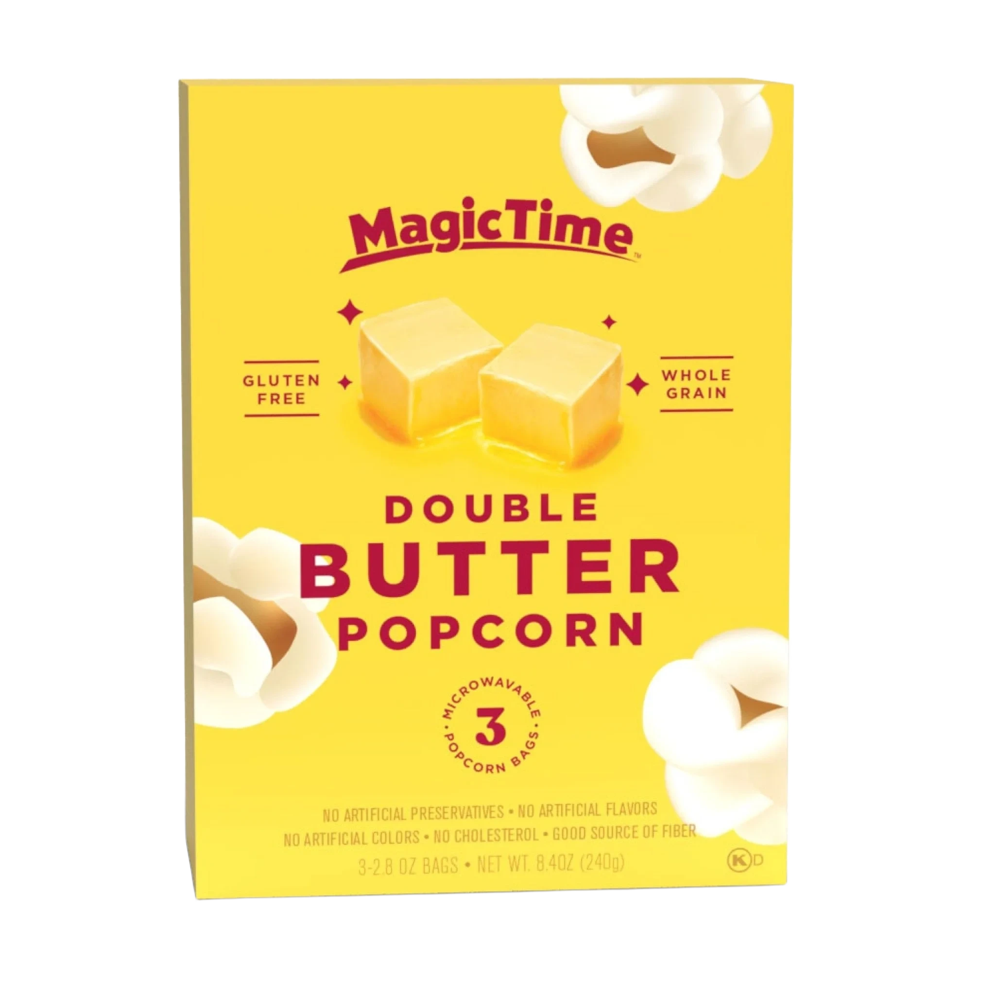Magic Time Double Butter Popcorn 3-pack 240 g
