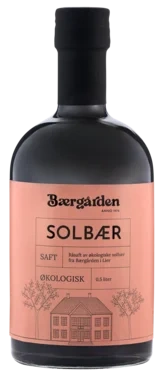 Solbærsaft Økologisk 0,5l Fl Bærgården