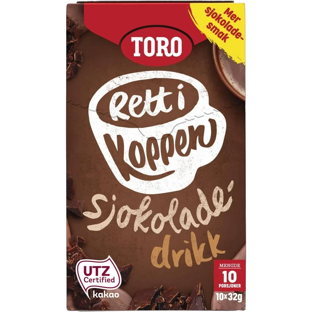 Sjokoladedrikk, Rett i Koppen