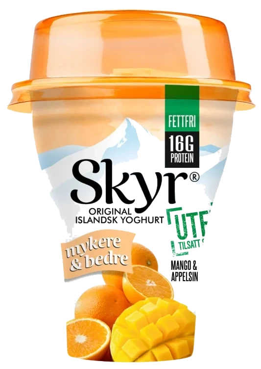Skyr Appelsin&Mango 160g Q