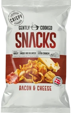 Snacks 60 g Bacon & cheese crispy