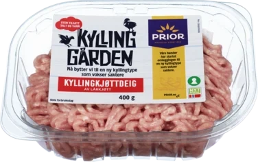 KyllingGården kjøttdeig av kylling u/salt og vann 400g