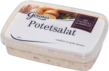 Potetsalat med Paprika og Persille 500g Gorines
