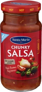 Chunky Salsa Hot 230g Santa Maria