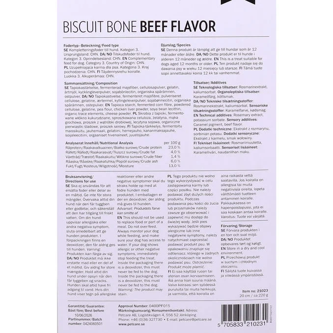 Tuggben Biscuit Bone Beef