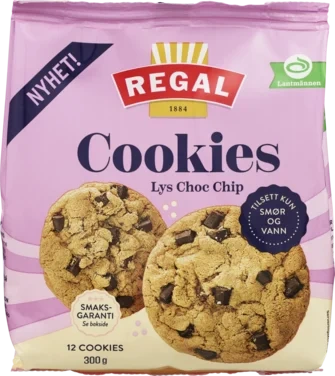 Cookies Lys 300g Regal