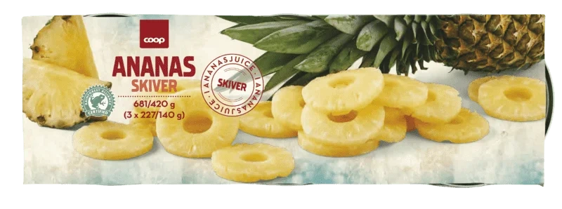 Pineapple Slices In N/j 3x227g, Choice Quality
