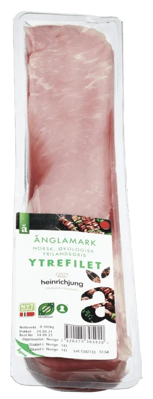 Änglamark Svin Ytrefilet ca 450g