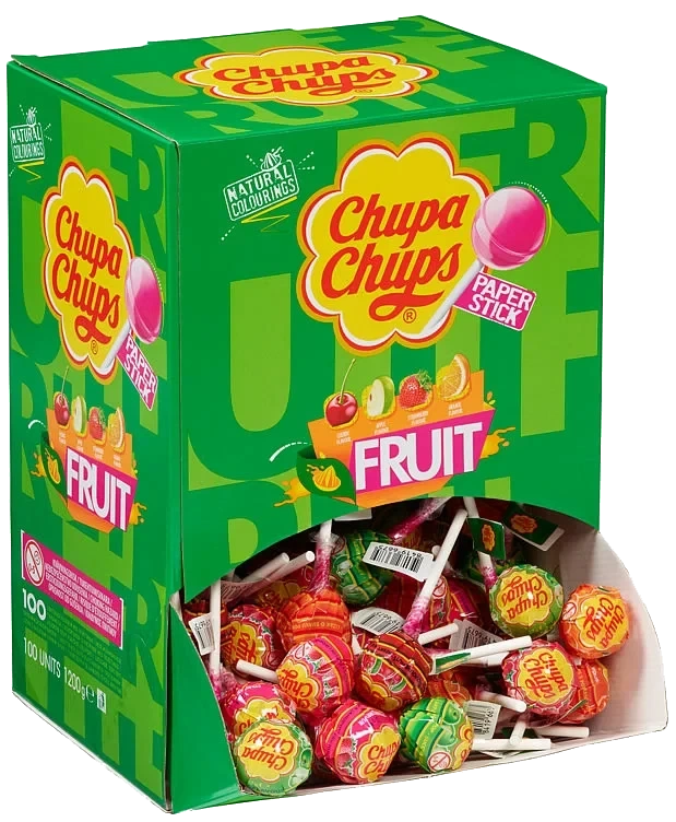 Chupa Chups Fruit Kangaroo 100 Stk 13g
